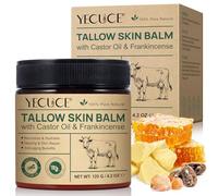 Huile de suif de bœuf, huile de ricin et crème à l'huile d'encens, formule 3 en 1, baume de suif de bœuf bio, huile de ricin naturelle et huile essentielle d'encens, hydratant et anti-âge 120 g