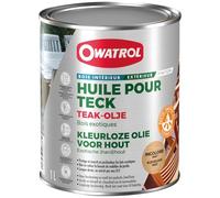 Huile de teck spécial salon de jardin - incolore mat - 1 L