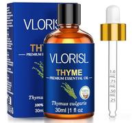 Huile de Thym 30ml - Distillée à la Vapeur, Arôme Herbacé et Stimulant - Idéal pour Diffuseur, Parfum d'Ambiance, Rituels Bien-Être et Compositions DIY