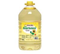 Huile de Tournesol MAUREL 10L/Bidon - Huile De Friture De Qualité Supérieure Avec Anti Moussant - (1)