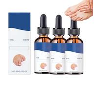 Huile de traitement pour ongles endommagés, fortifiant pour ongles faibles, ongles rugueux et décolorés, favorise la réparation d'une croissance saine, convient aux ongles des pieds et des ongles des