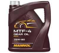Huile de Transmission Mannol Manuelle MTF-4 Api Gi 4 75W-80 4 Litre Commutation