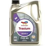 Huile de transmission - TotalEnergies - Traxium Gear 8 75W-80 - 2L