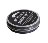 Huile de vison pour cuir - Après-shampoing nettoyant pour cuir | Nettoyant et après-shampoing pour cuir 100 g | Baume adoucissant pour sacs à vêtements, ceinture de selle, meubles