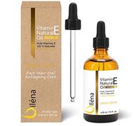 Huile de Vitamine E (tocophérol) Végan 100% naturelle, Soin Anti Age Visage, Démaquillant waterproof, Corps et Cheveux, Ongles et Cuticules, Hydratante Réparatrice Mains 50 ml