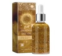 Huile d'éclat sec | Maquillage du corps sèche Huile brillante brillante | de corps à paillettes hydratantes | Glow Enhancer idéal pour les fêtes, les journées de plage, les séances photo et la f