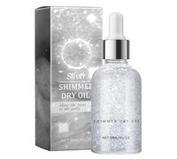Huile d'éclat sec | Maquillage du corps sèche Huile brillante brillante | de corps à paillettes hydratantes | Glow Enhancer idéal pour les fêtes, les journées de plage, les séances photo et la f