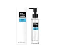 Huile Démaquillante À L'Acide Hyaluronique, Nettoyage Profond, Douce Pour La Peau, Élimine Maquillage Et Impuretés Rapidement, Non Grasse, Laisse Peau Douce Et Éclatante, Adaptée À Tous Types