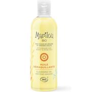 Huile Démaquillante Aux Huiles Bio De Sésame, D'abricot Et D'amande Douce - Formule Bio - 100% D'ingrédients D'origine Naturelle - 100 Ml