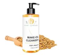 Huile démaquillante imperméable 100% naturelle, Huile nettoyante, démaquillante et hydratante Elimine la saleté et les impuretés de la peau en un seul geste - 500 ml