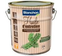 Huile d'entretien - ton bois - 2,5 litres BLANCHON