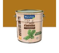 Huile d'entretien - ton bois - 2,5 litres BLANCHON