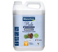 Huile d'entretien universelle Blanchon 5110086 biosourcée mat 5L prêt à l'emploi pour tous les parquets
