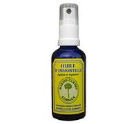 Huile d'immortelle Corse 50ml. Prête à l'emploi, macérât de fleurs riche en huile essentielle d'immortelle Bio.