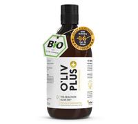 Huile d'olive de qualité supérieure - Teneur en polyphénol extra élevée 950 mg/kg - Qualité bio - Seulement 1 cuillère à soupe par jour - O'liv PLUS - 500 ml - 50 portions
