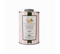 Huile d'olive extra vierge des Pouilles à 99% aromatisée à l'ail | Vinaigrette italienne artisanale | Saveur fraîche et naturelle | Boîte de 250 ml