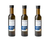 Huile d'olive extra vierge - Flacon de 250 ml - Lot de 3 - Obtenue par procédés mécaniques - Convient pour vinaigrettes, friture - Sans gluten - Produit gourmand d'origine portugaise