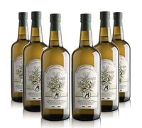 Huile d'olive extra vierge Marone, filtrée. Lot de 6 bouteilles de 1 litre.