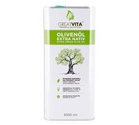 Huile d'olive MeaVita, extra vierge et pressée à froid, 1 paquet (1x 5000ml) dans un bidon