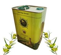 Huile d'olive naturelle de l'île grecque de Crète, 3 litres, pressée à froid extra vierge, huile d'olive extra vierge, bidon de qualité supérieure Zeytinyagi