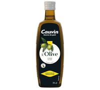 Huile d'Olive Vierge Extra CAUVIN Cauvin 75cl - Saveur Intense, Pressée à Froid Une Huile de Qualité Supérieure Pour Sublimer Vos Plats Ideal Pour une - Le Lot De 3