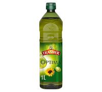 Huile d'Olive Vierge Extra Optima 1L TRAMIER - Pressée à Froid, Certifiée Bio Une saveur riche, idéale pour assaisonner et cuire. Qualité supérieure - Le Lot De 3