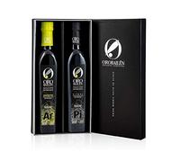 Huile d'olive vierge extra - Oro bailen Reserva Familiar - Coffret cadeau gourmet huile d'olive vierge extra de Jaen Arbequina + variétés Picual