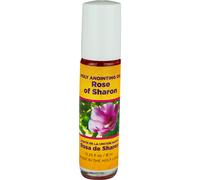 Huile d'onction de Terre Sainte Rose de Sharon d'Israël Flacon à bille de 1/4 oz de Jérusalem Essences d'origine locale Cadeau pour pasteurs prêt