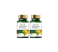 Huile d'origan, 4000 mg avec huile de graines noires, pour un soutien immunitaire et digestif, sans OGM, sans gluten, 150 unités,2PCS