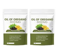 Huile d'origan à l'huile de graines noires - Soutient l'équilibre général et la vitalité, pour les femmes et les hommes,2pcs
