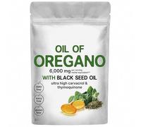 Huile d'origan à l'huile de nigelle, huile d'origan bio,1PCS