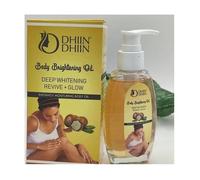 Huile Éclaircissante Dhin Dhin 100ml ¿ Pour Le Corps Pour Un Teint Jaune Parfait, Peau Lisse Et Uniforme