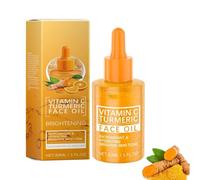 Huile Éclaircissante,Serum Éclaircissant Anti-taches Visage et Corps,Vitamine C et Curcuma Nettoie La Peau En Profondeur,Offrant Un Teint Unifié,Pour Tous Types de Peaux Pour Hommes et Femmes 30ml (1)