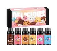 Huile ée - Huile Pour Diffuseur, Ensemble De 6 Parfums De Bonbons, Désodorisants, De Bonbons Longue Durée | Ensemble D'huiles Pour Diffuseur D'air | Désodorisants Pour Femmes, Hommes, Dam