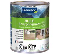 Blanchon Huile parquet «Environnement» ultra mat 1 litre
