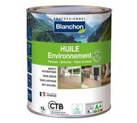 Huile Environnement Biosourcée pour parquet - bois brut - 1 L BLANCHON