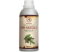 Huile Essentielle Aiguille De Sapin 500ml - Arôme De Noël - Huile Pure Et Naturelle De Sapin - Soin Du Corps - Bien-Être - Diffuseur - Parfum Ambiance
