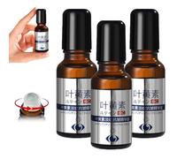 Huile Essentielle Anti-Rides avec VC & Lutéine, Rollerball Essentiel pour le Visage et les Yeux, Hydratant et Raffermissant, Réduit les Rides et les Ridules (3pcs)