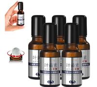 Huile Essentielle Anti-Rides avec VC & Lutéine, Rollerball Essentiel pour le Visage et les Yeux, Hydratant et Raffermissant, Réduit les Rides et les Ridules (5pcs)