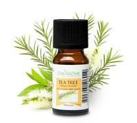 Huile Essentielle Arbre à Thé - 100% Pure et Naturelle - Utilisation en Diffusion pour l’Aromathérapie - Parfum Épicé et Terreux - 10ml - Analysé et Conditionné en France - Zen’Arôme