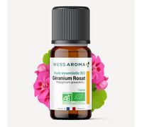 Huile essentielle Bio de Géranium Rosat d'Égypte - 10 ml