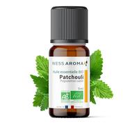 Huile Essentielle BIO de Patchouli 5ML - Certifiée AB - 100% Pure & Naturelle, Chémotypée HEBBD - Pratiques agricoles durables - Analysée et conditionnée en France
