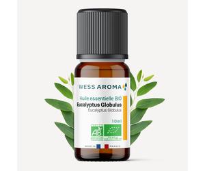 Huile essentielle Bio d'Eucalyptus Globulus - 10 ml