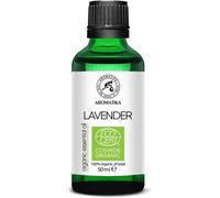 Huile Essentielle Bio Lavande 50 Ml - Huiles Essentielles Aromathérapie Pour Diffuseur Et Humidificateur - Lavandula Angustifolia - Contribue À Une Relaxation Optimale