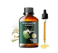 Huile Essentielle Chevrefeuille 100ML,100% Pure Huile Essentielle de Chèvrefeuille, Huile Parfum Chèvrefeuille Soins de La Peau, Bougie, Savon,Diffuser