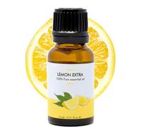 Huile Essentielle Citron Leucosia - Huile Citrus Limon Concentrée pour le Corps, Action Tonifiante, Anti-inflammatoire et Purifiante - 100% Pure et Naturelle, Huiles Essentielles - 15 ml