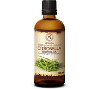 Huile Essentielle Citronnelle 100ml - Cymbopogon Winterianus - Pure Et Naturelle - For Beauty - Aphrodisiac - Aromathérapie Pour Diffuseur Ou Lampe Aromatique - Citronella Oil
