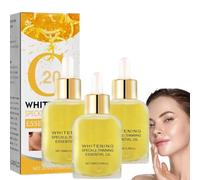 Huile essentielle correctrice de mélanine, huile essentielle éclaircissante et éclaircissante, essence correctrice de mélanine pour le visage et le corps, sérum anti-âge à l'huile (3 pièce)