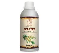 Huile Essentielle D’arbre À Thé 500 ml - Melaleuca Alternifolia - pour Diffuseur et Lampe Aroma - le Savon et les Bougies - Sauna - Parfums d'Intérieur - Arôme frais - Aromathérapie