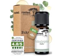 Huile Essentielle D`Eucalyptus Bio 10 Ml \U2013 Eucalyptus Globulus \U2013 100% Pure \U2013 Pour Aromathérapie, Diffuseur, Parfum D`Ambiance, Bougies